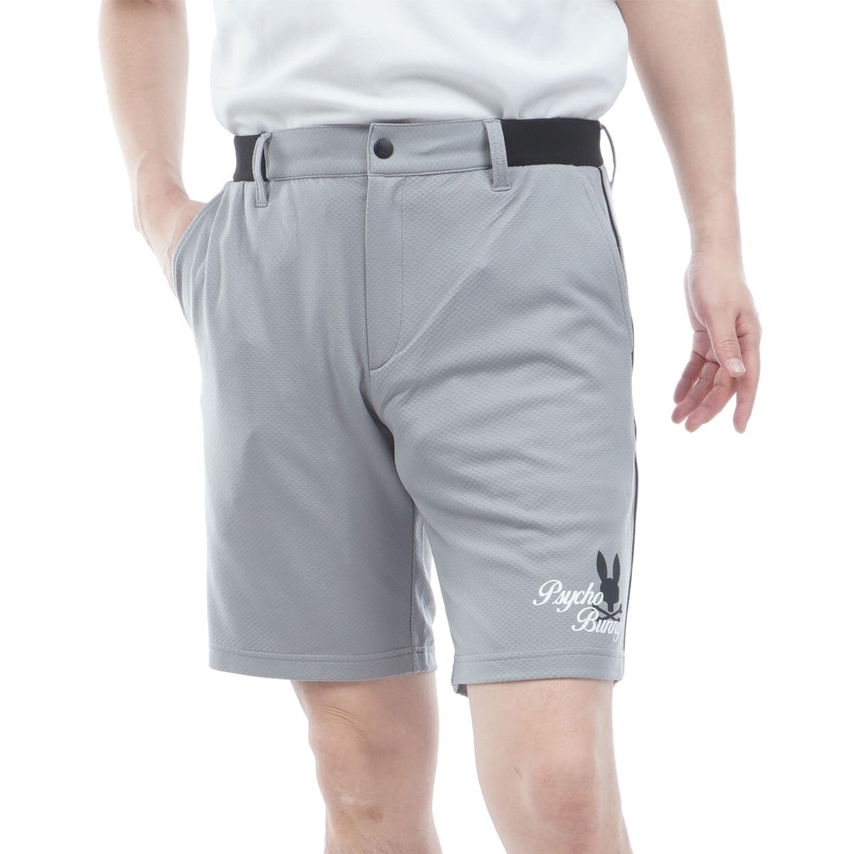 GOLF ラインモチーフ PBグラフィック ストレッチ ハーフパンツ(ハーフ