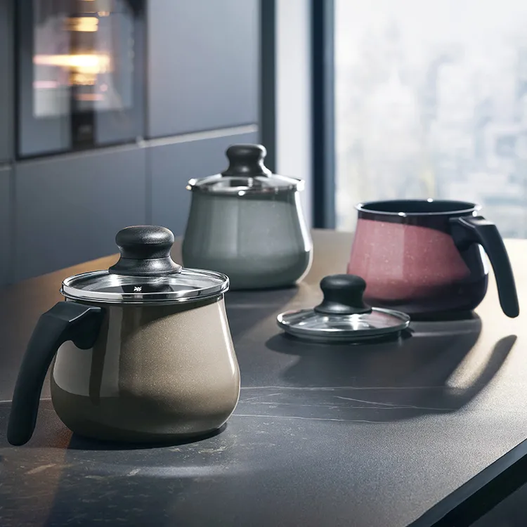 ☆フュージョンテック ミネラルマルチポット 14cm 蓋付 ローズ