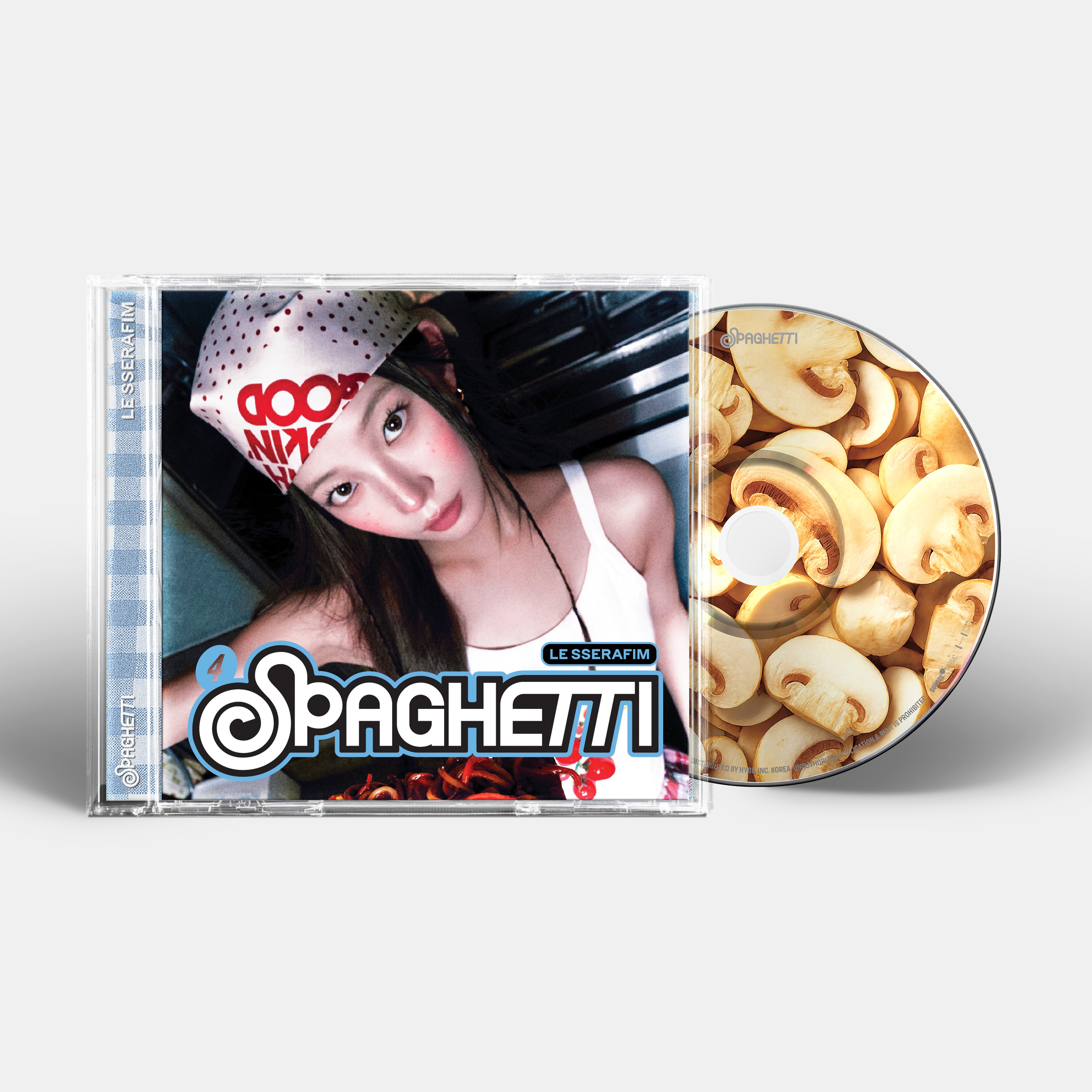 1st Single Album 'SPAGHETTI' Single CD (Mushroom ver.) - LE