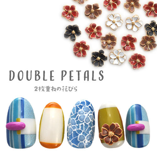 ネイルパーツ 2個入 立体 フラワー パーツ ネイル 花 ジェルネイル