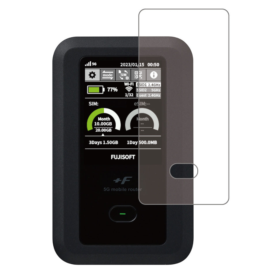 FS050W対応 超衝撃吸収フィルム 光沢/マットタイプ ＋Fセレクション