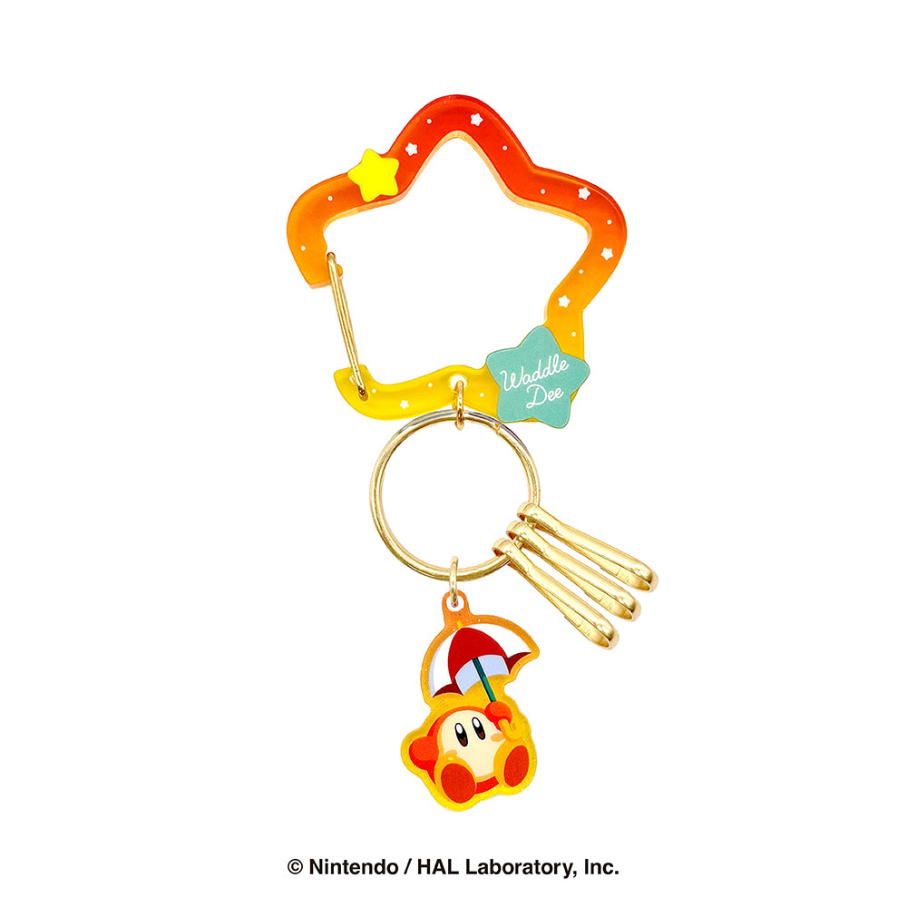 星のカービィ ぷわぷわアクリルカラビナチャーム（ワドルディ