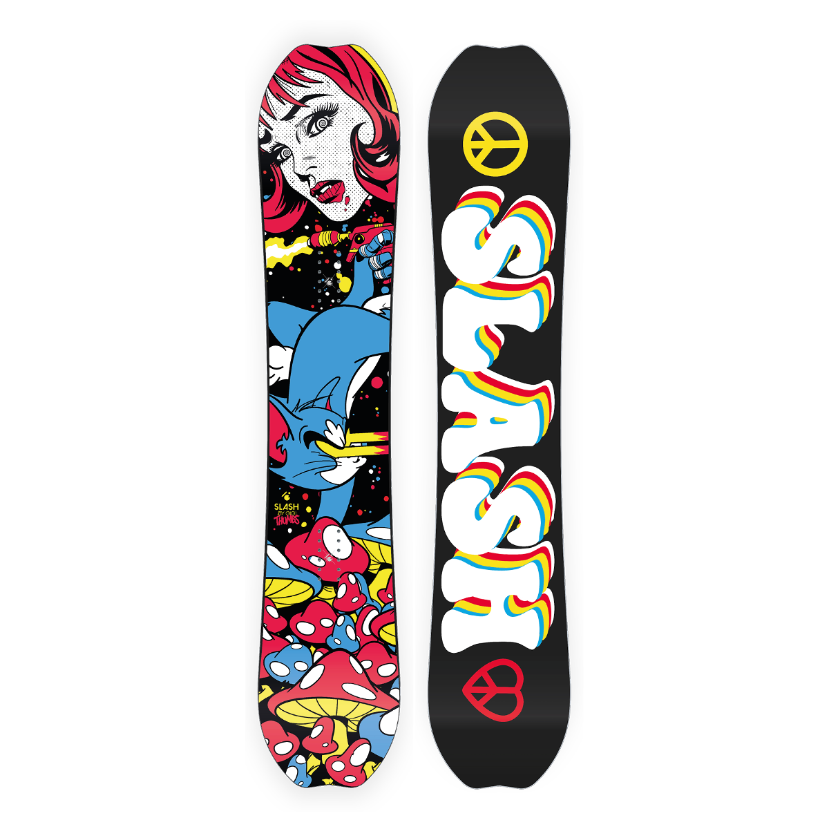 Slash x Thumbs Happy Place Snowboard | Slash by Gigi – Slash