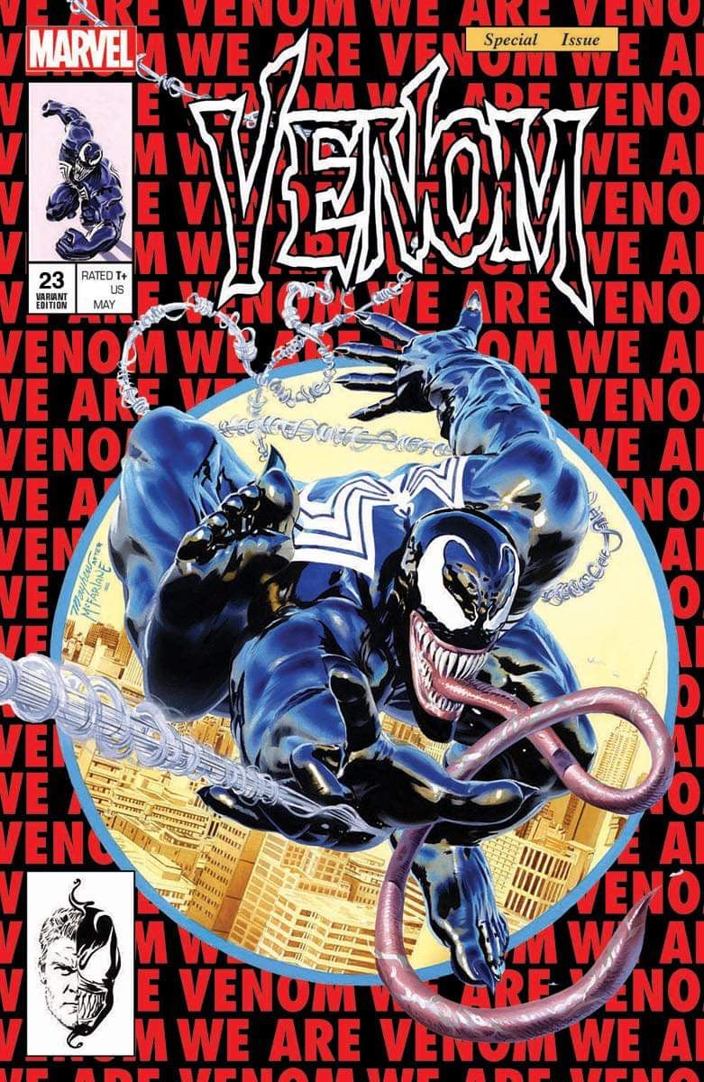 VENOM #23 MIKE MAYHEW Exclusive FOIL Variant ASM #300 Homage – The