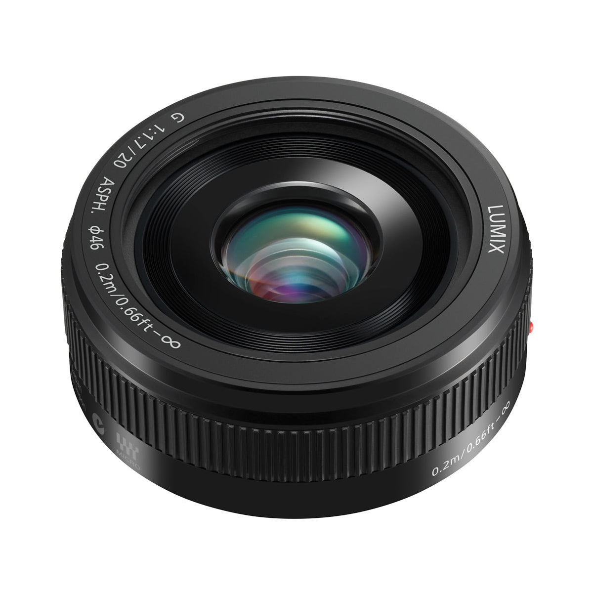 LUMIX G 20mm f1.7 II ASPH (Black)