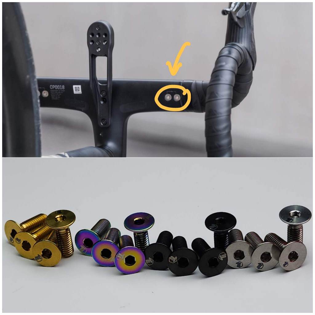 Titanium Screw for Canyon CP0018 Handlebar / T-Bar – Ti-Parts Titanium