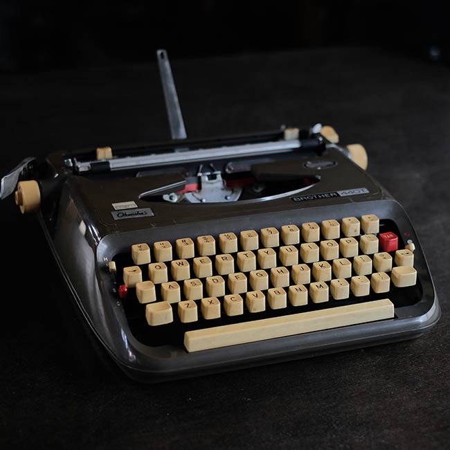 BROTHER 440T タイプライター インクリボン交換済み – zakka store towi