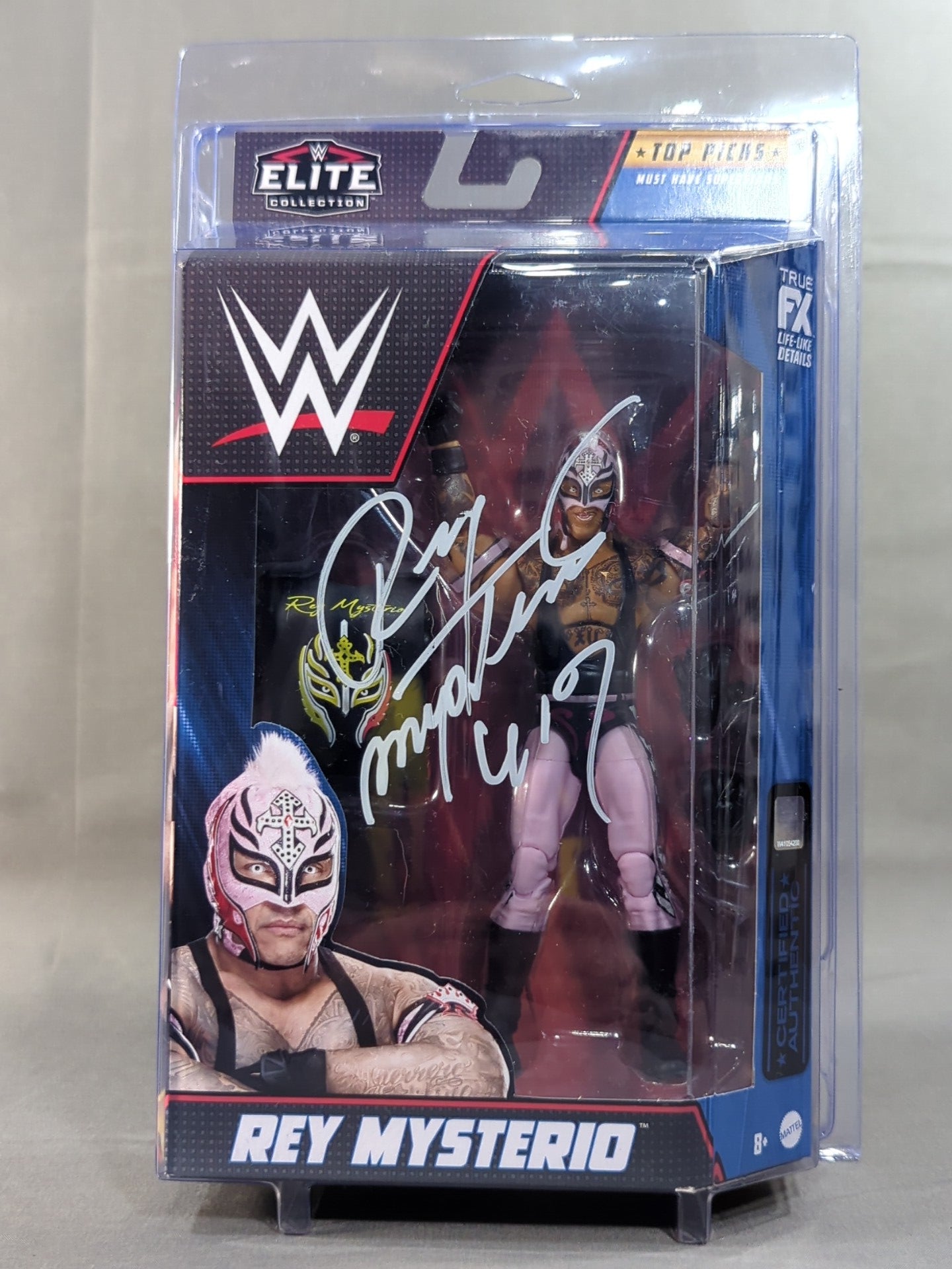 ☆JSA証明 直筆サイン入り☆ レイ・ミステリオ – 闘道館