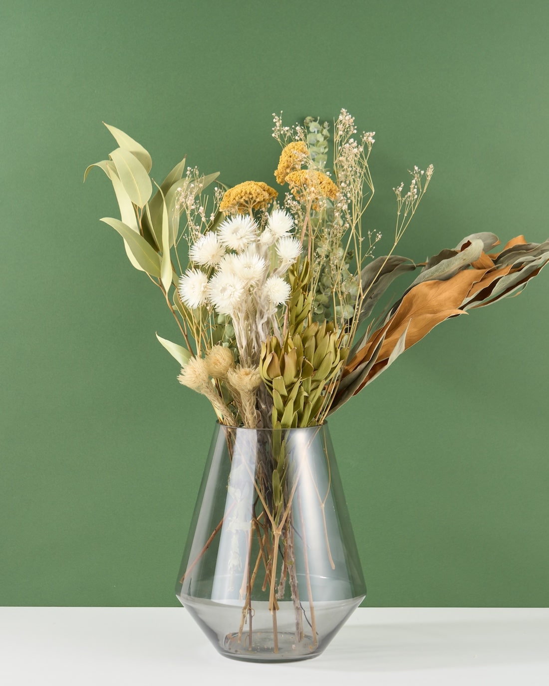 飾るだけでサマになるドライフラワーのセット – 土と風の植物園