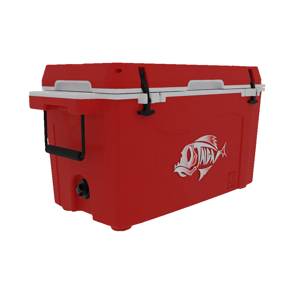 Taiga 55 Quart Red Cooler: Built Tough for Your Adventures