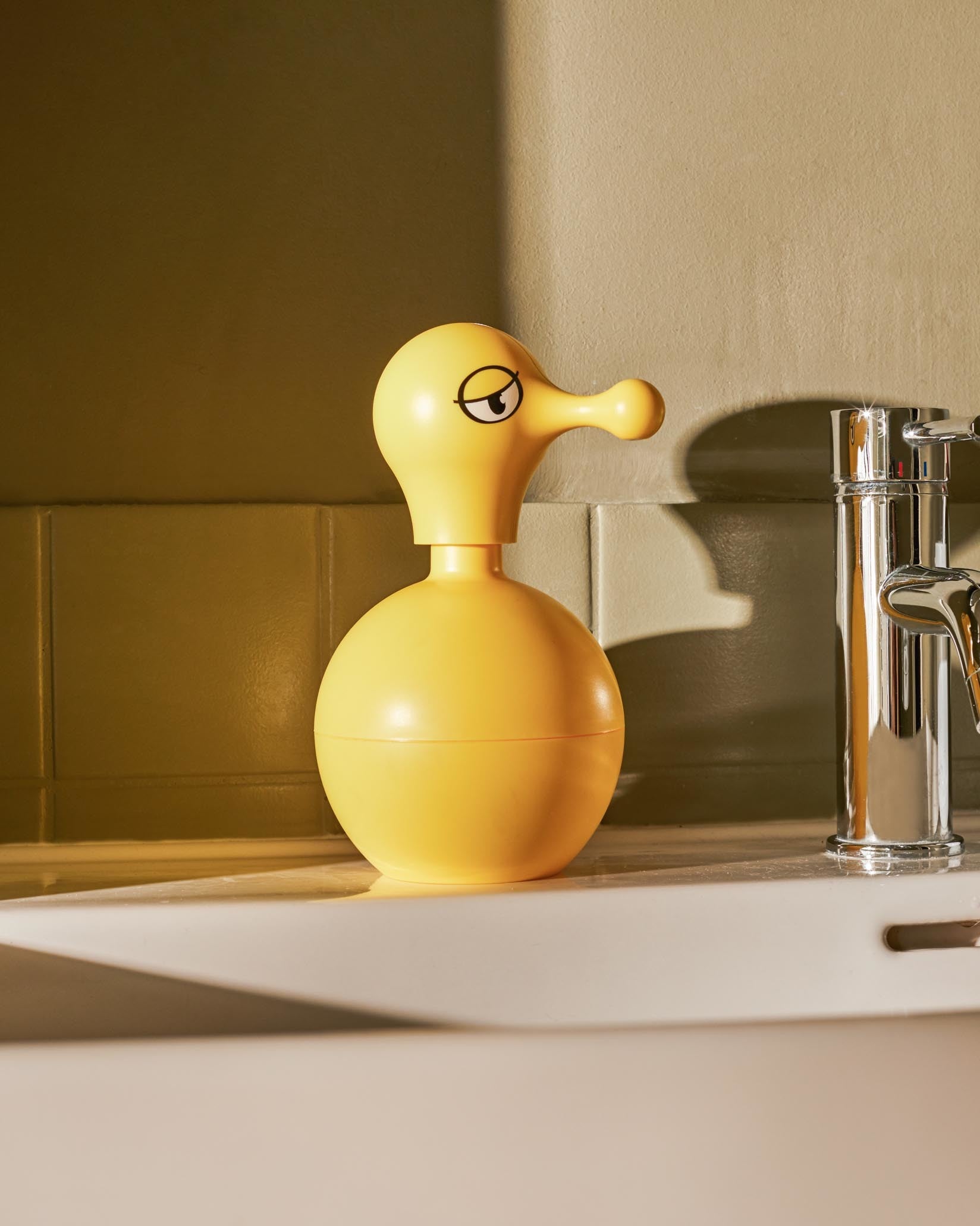 Mr. Cold: Liquid soap dispenser by CSA & Massimo Giacon | Alessi