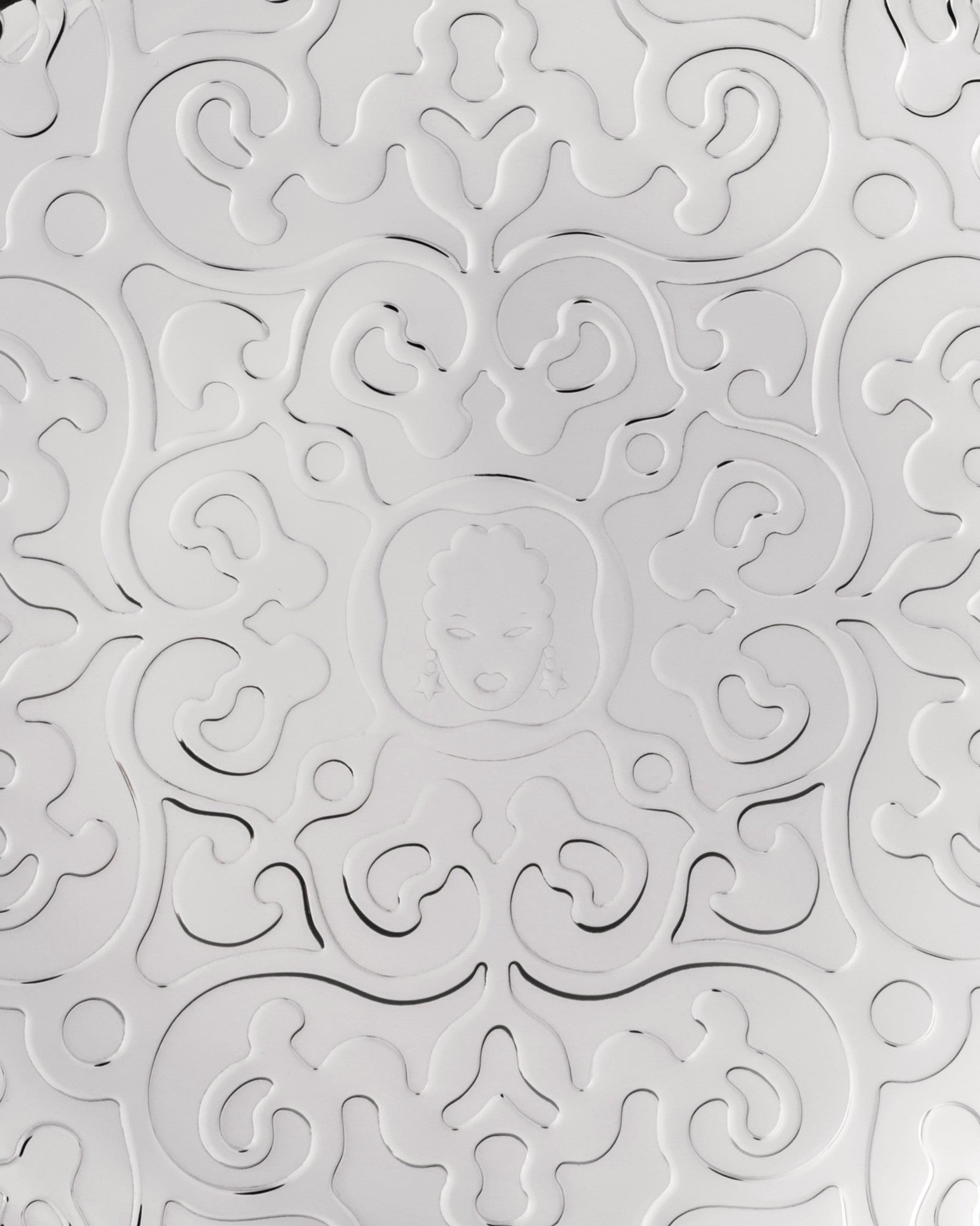 Dressed: Round tray by Marcel Wanders | Alessi