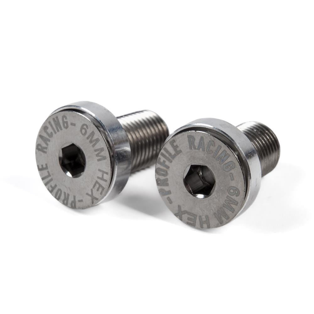 Profile Titanium GDH Flush Mount Crank Spindle Bolts (pair