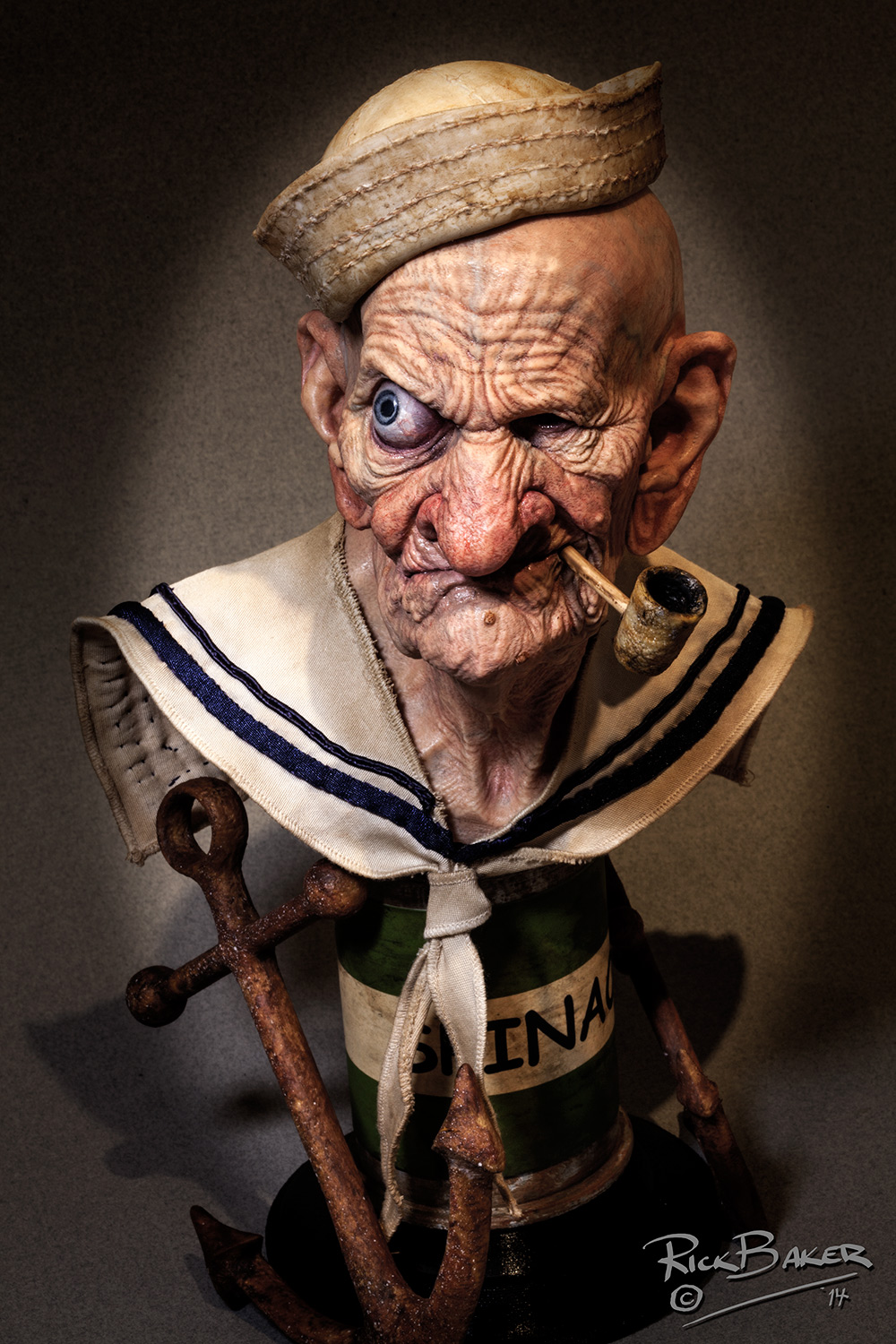 特殊メイク界の巨匠リック・ベイカー、3Dプリンタ製の超絶技巧