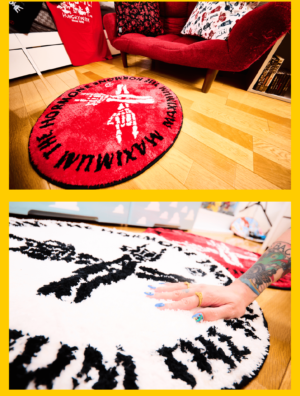 MTH ふわっRUGMAT | 歴代GOODSライブラリー | マキシマム ザ ホルモン