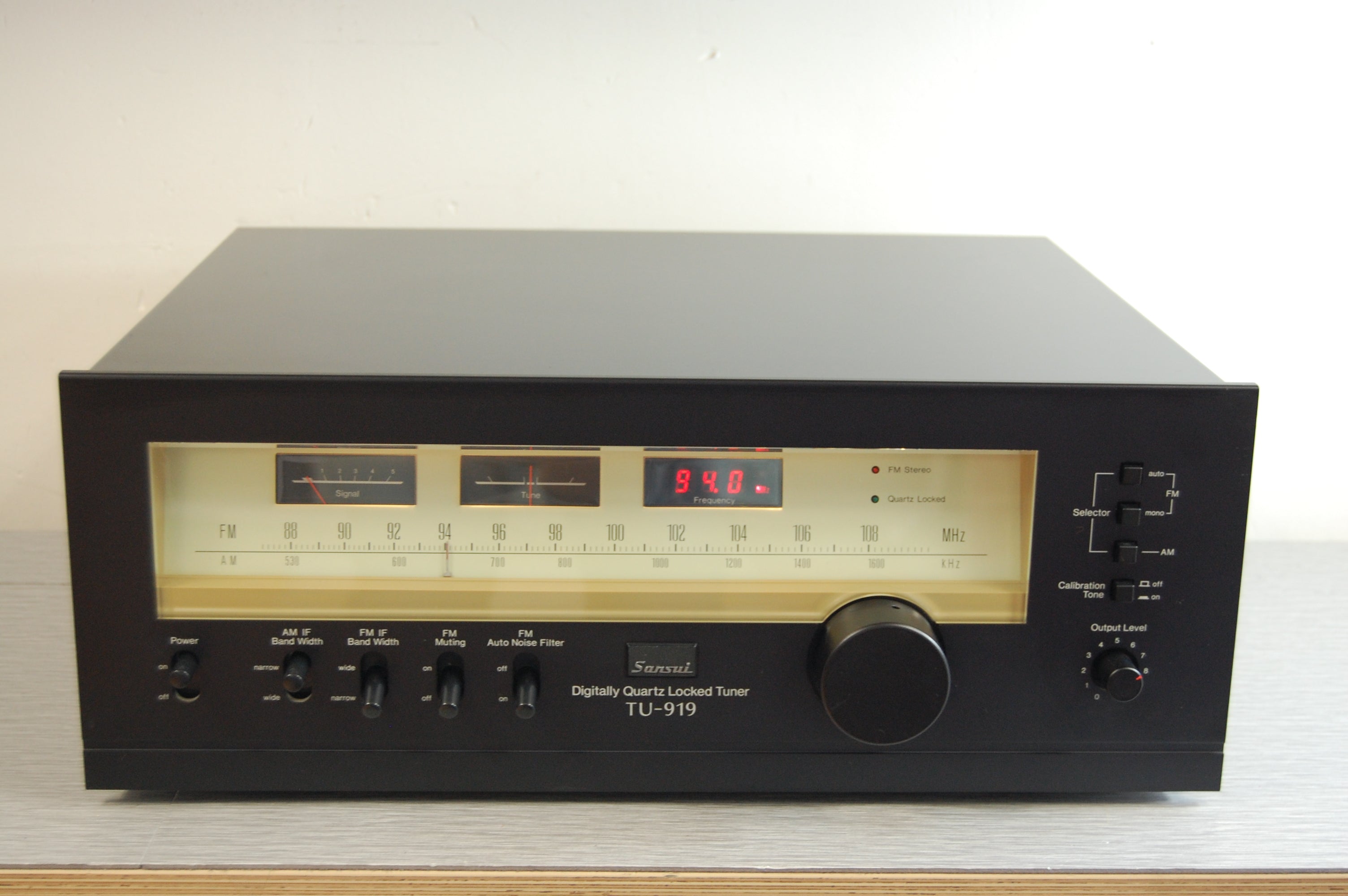 Sansui TU-919 Quartz Locked Stereo FM/AM Tuner (1979-80) – The