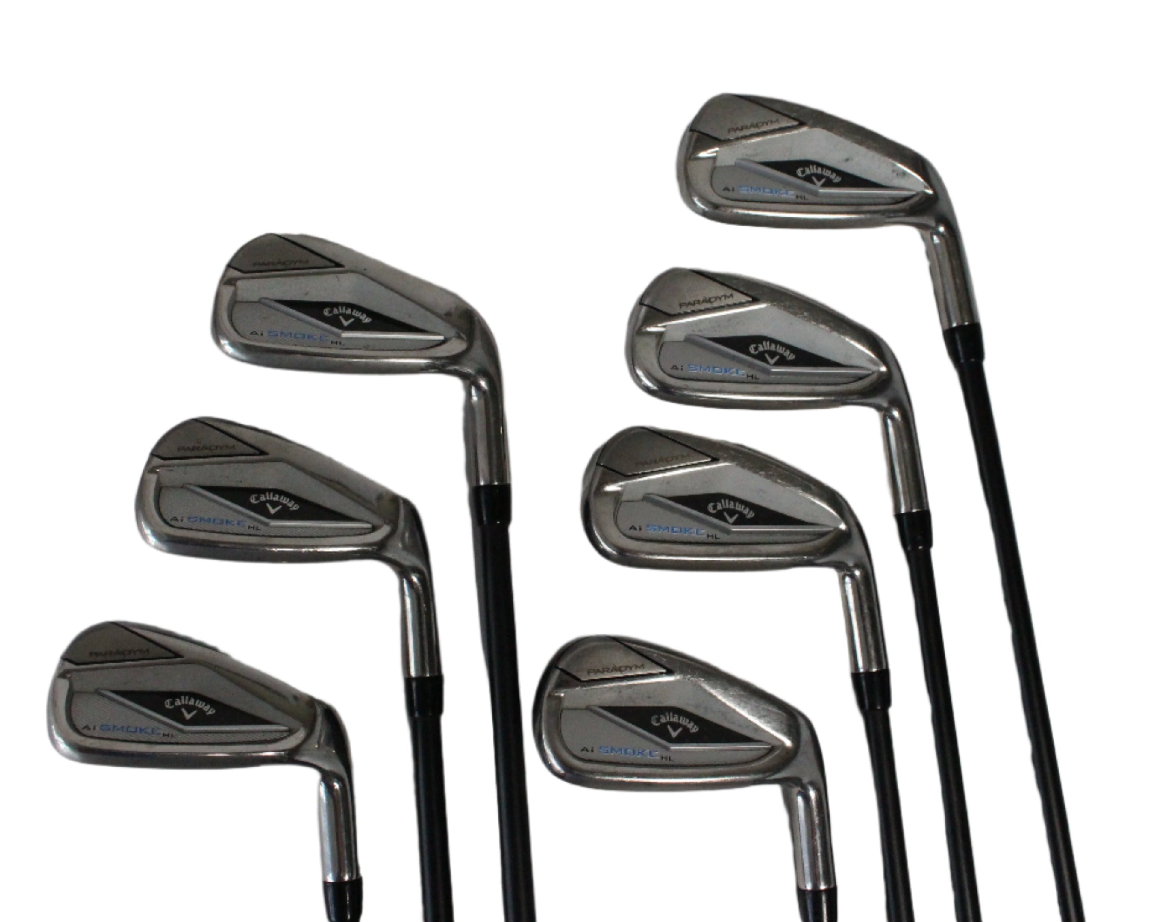 Pre-Owned Callaway Ai Smoke Max HL: 5-PW, AW Iron Set W/ Cypher