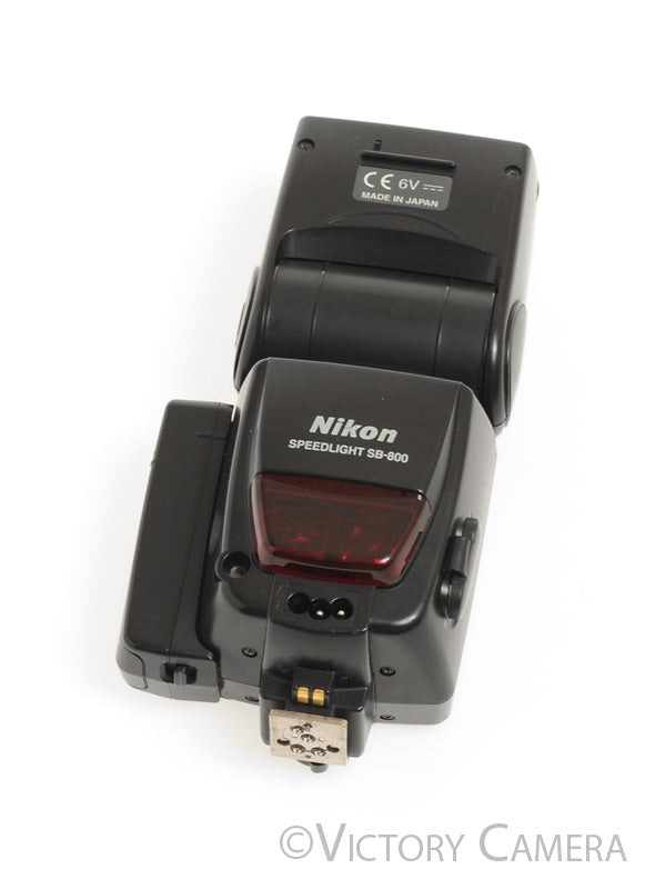 Nikon SB-800 Speedlight Flash w/ SD-800 Battery Extension [Good]