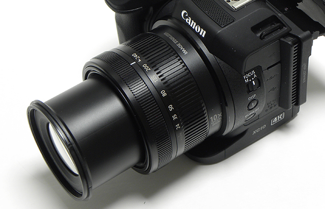 キヤノンXC10〜新開発の4Kシステムと新コーデックXF-AVCの採用で4K動画