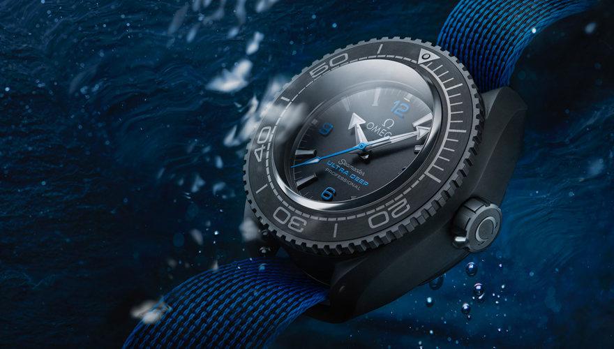 世界最深の潜水記録を更新したオメガ「プラネット オーシャン ウルトラ