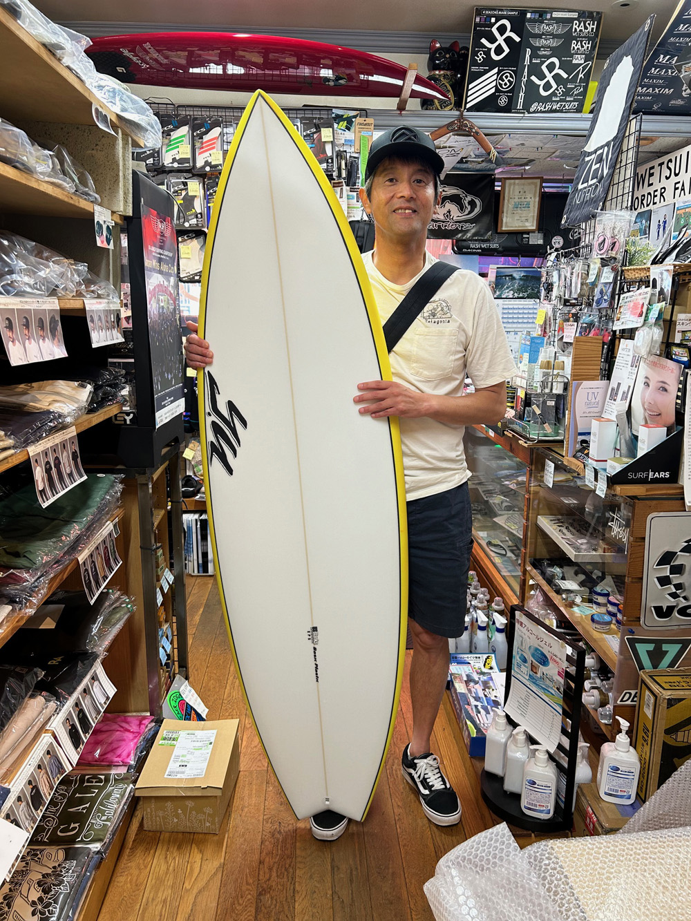 ボードで来ました！ | サーフィンのことなら東京・墨田区のプロ