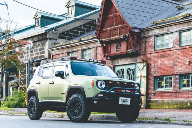 プチオーバーランドスタイルのシティオフローダーなレネゲード