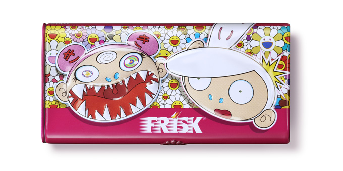 村上隆とフリスクがコラボレーション！3月16日に全国コンビニで数量