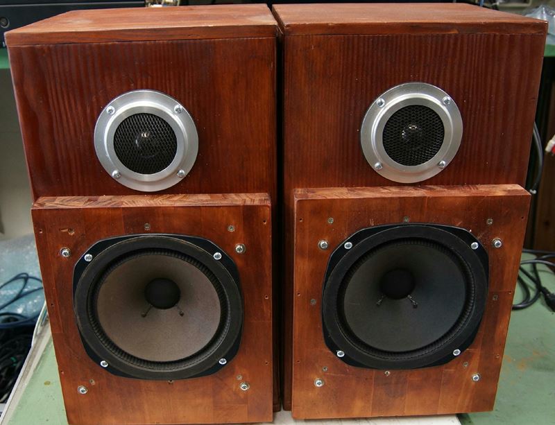 自作SP HITACHI Lo-D LS203 + HS335使用