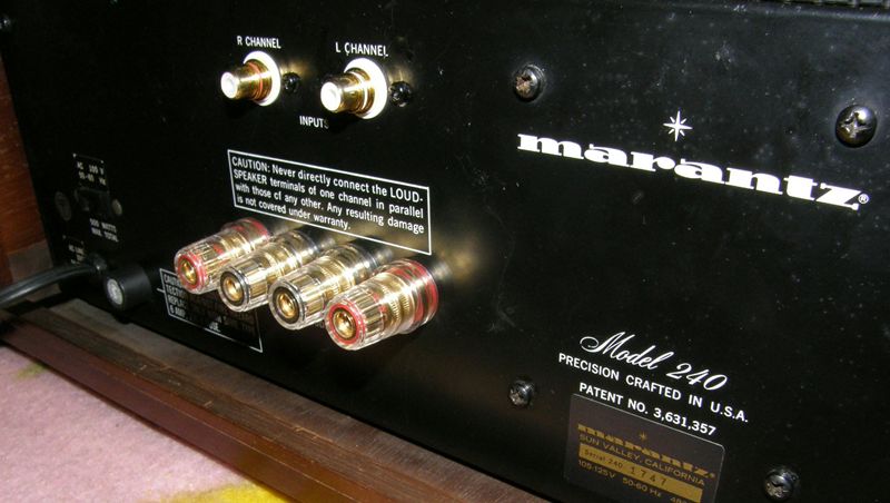 マランツ Marantz 240 パワーアンプ