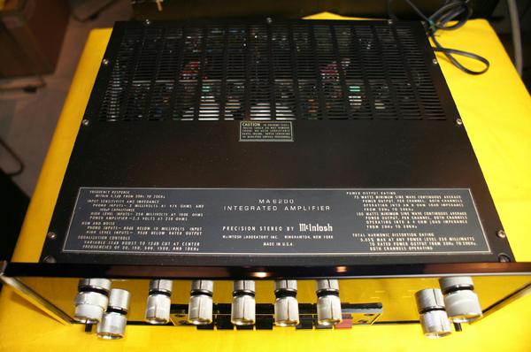 マッキントッシュ McIntosh MA6200 プリメインアンプ