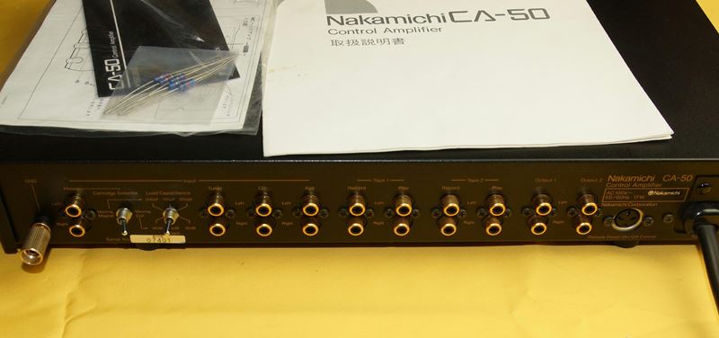 ナカミチ Nakamichi CA50 プリアンプ