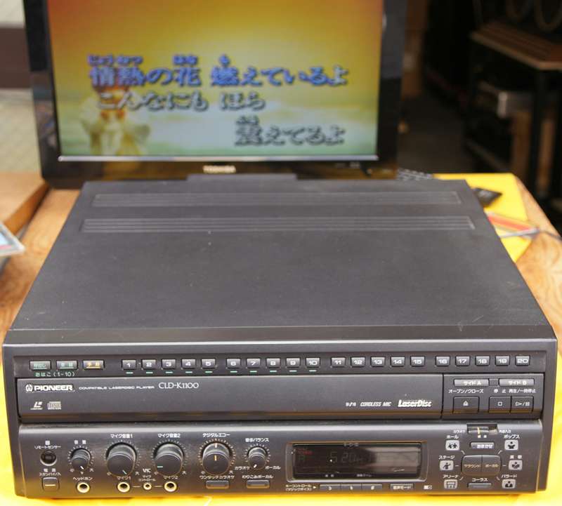 パイオニア Pioneer CLD-K1100 レーザーカラオケ