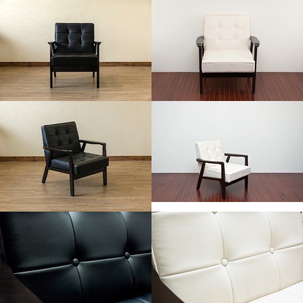 送料無料 レトロソファ PVC 一人掛け 商品詳細 DIY用ウッドデッキ販売