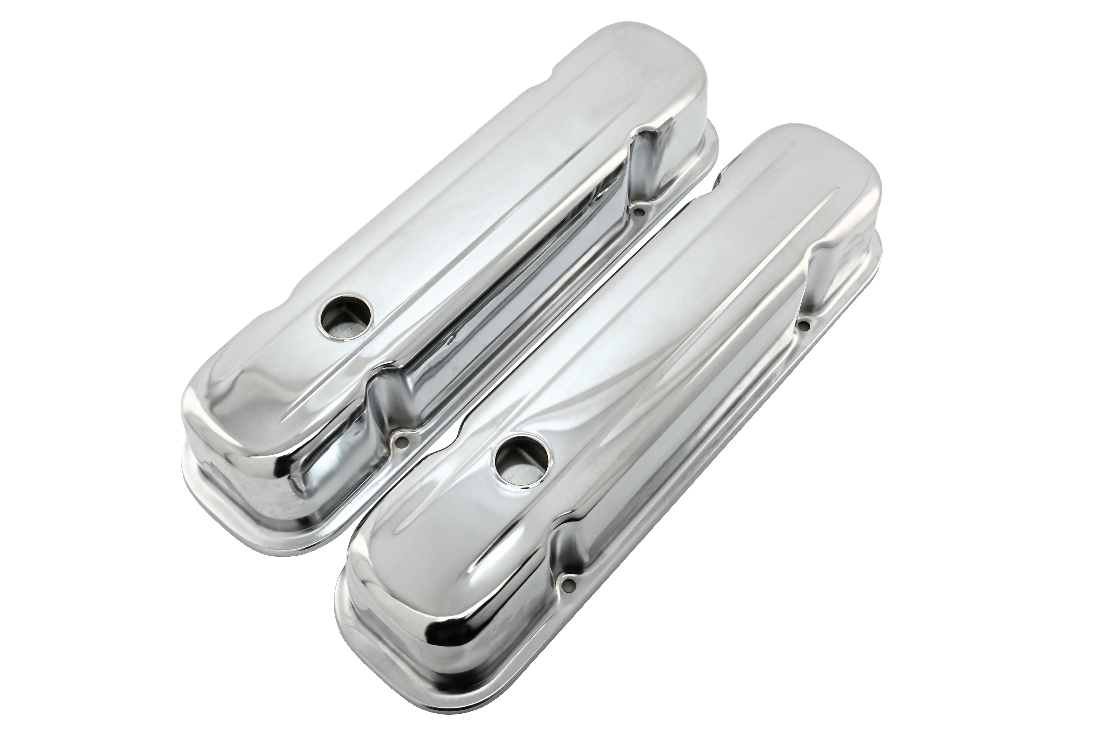 Steel Tall Valve Covers Fits 1959–1979 Pontiac V8 301‑455 – 1 Hole