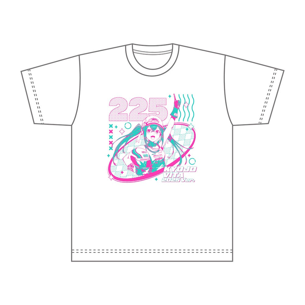 レーシングミク KYOJO VITA 2025 Ver. Tシャツ（Mサイズ）| アニメ