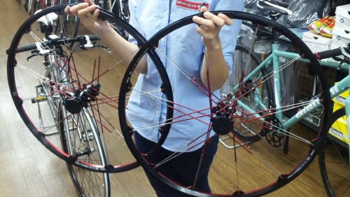 Bianchi MTBにクランクブラザーズcobalt3ホイールを組み付け | Climb