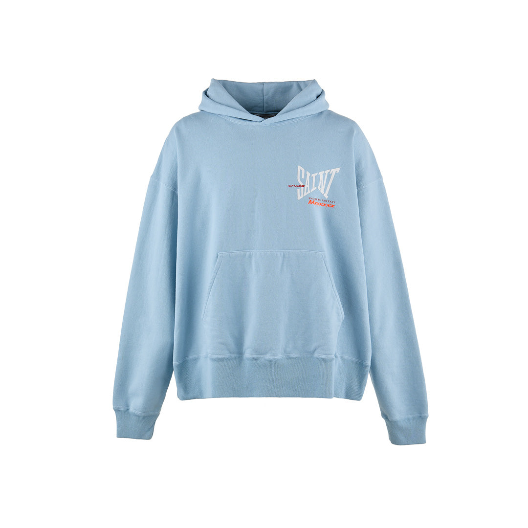 Saint Mxxxxxx (セントマイケル) HOODIE RIBON SAINT BLUE SM-HR8-0000