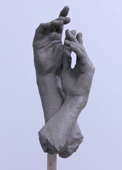 日常ブログ: 手の塑造