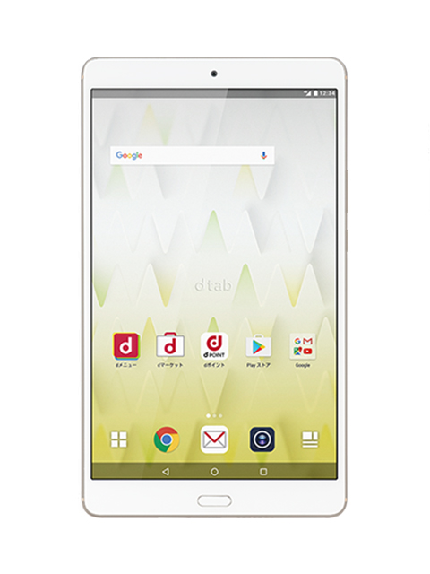 docomo dtab01 Aluminum Silver(S) 美品docomo 美品 ドコモdocomo