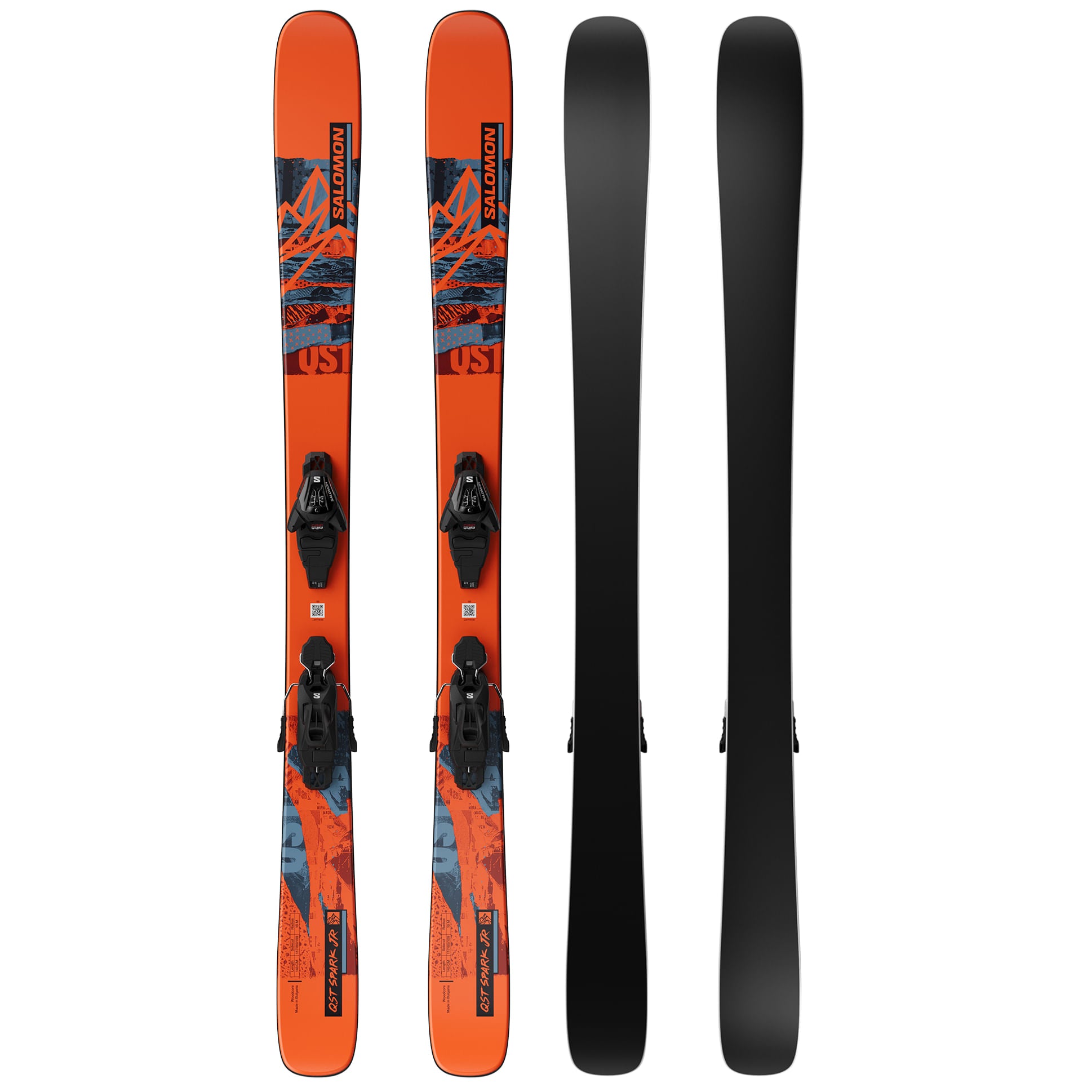 Salomon L QST SPARK Jr M + L6 GW J | Skis | ERIK'S – ERIK'S Bike