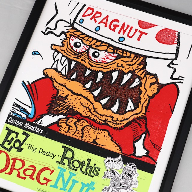 ED ROTH （エドロス） RAT FINK ラットフィンク 50枚限定 BENNET DRAG
