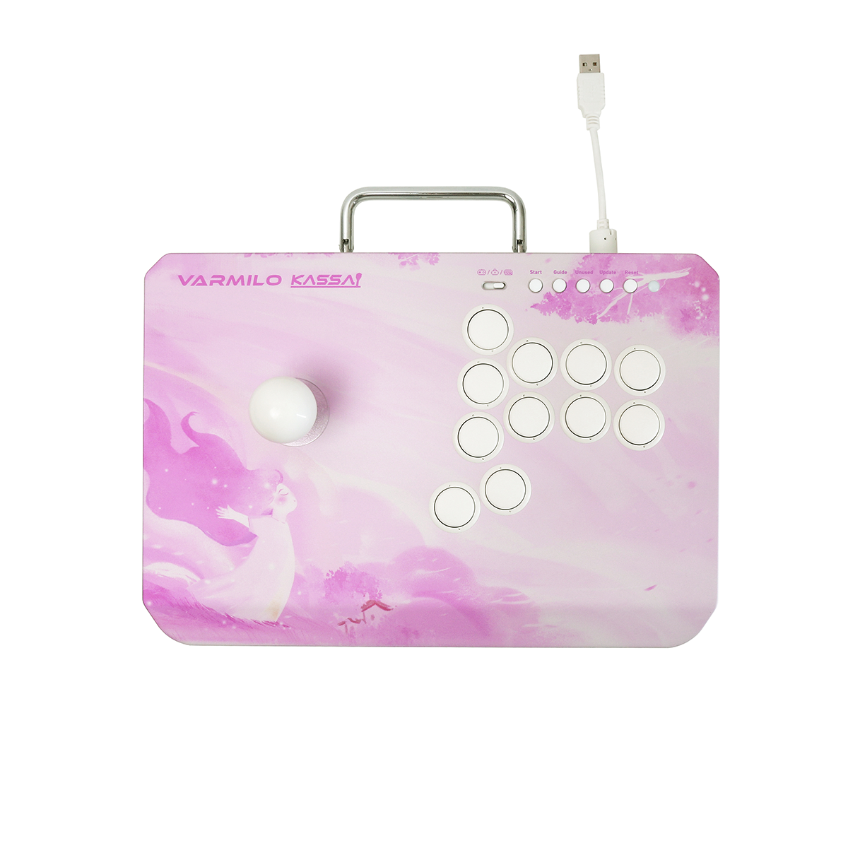 VARMILO KASSAI(喝采) 桜 格闘ゲーム用アーケード ジョイスティック