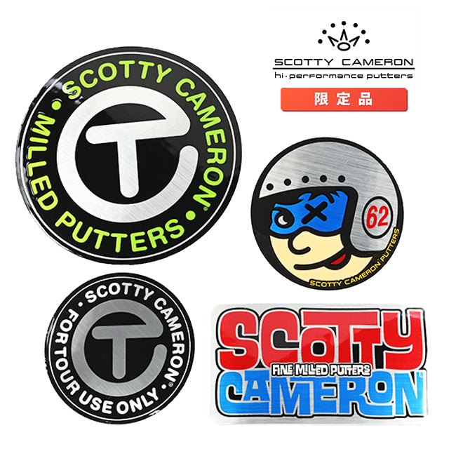 スコッティキャメロン ステッカー 4枚セット Scotty Cameron サークルT