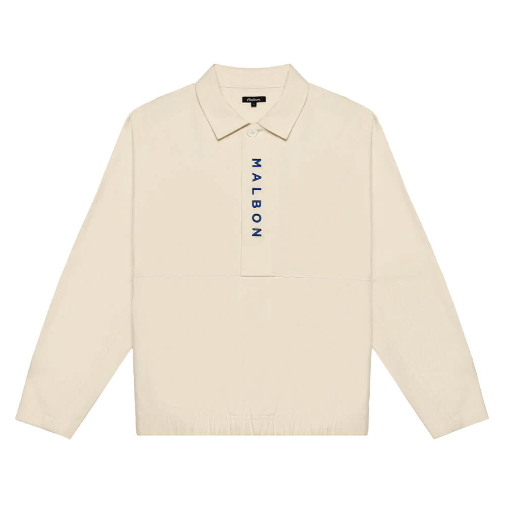 Malbon Club Golf Pullover Ivory - SS25 Men – Golfio