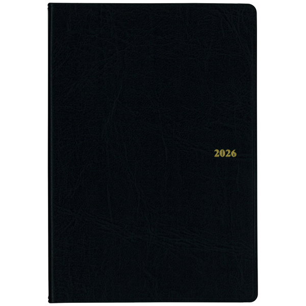 No.158 スケジューラー・たて開き（黒）｜博文館新社