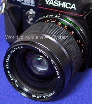 CONTAX RTS 一眼レフカメラ Yashica ML 42-75mm YASHICA ML ZOOM 42