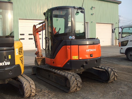 建設機械リース バックホー ZX40U-3