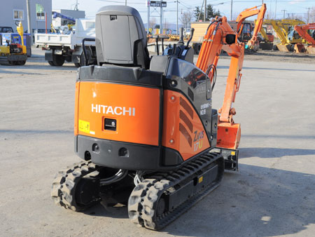 建設機械リース バックホー ZX17