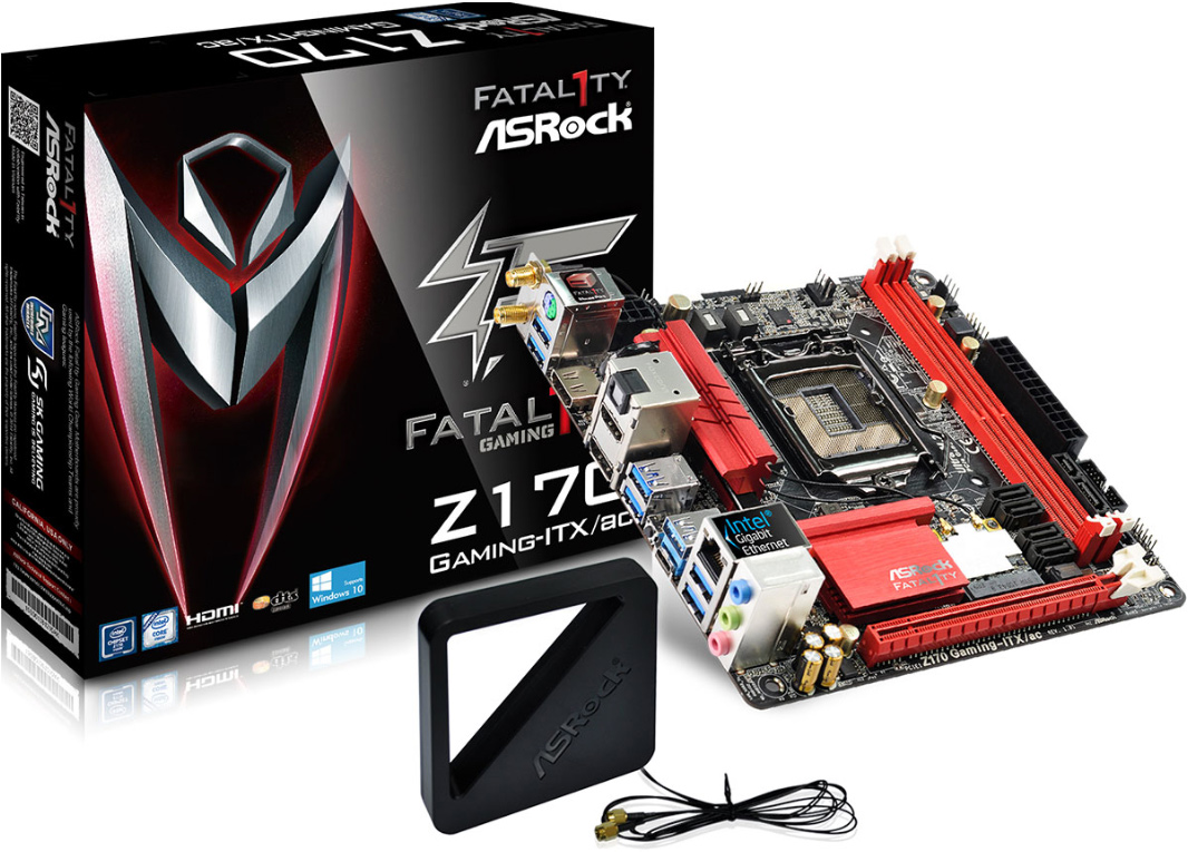 Asrock Fatal1ty Z170 Gaming-ITX: Tiny mobo with 8-phase CPU VRM