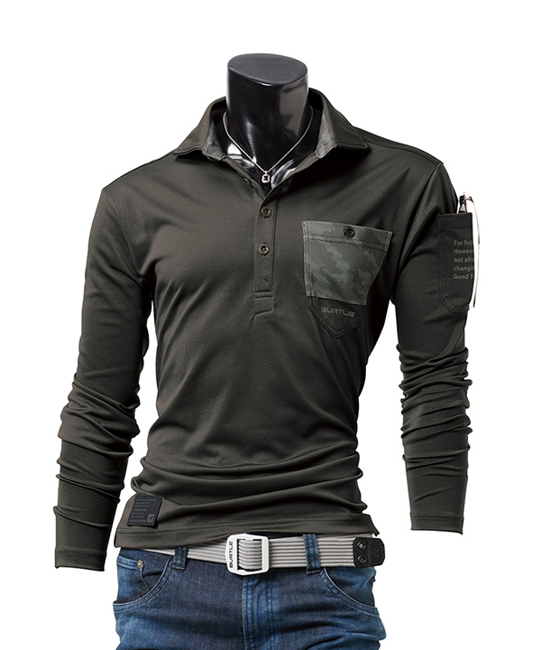 バートル kr4047 長袖ポロシャツ | 作業服 作業着の通販 | 神戸サヌキ